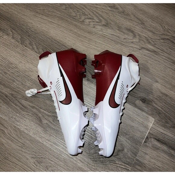 Mens Size 11.5 Nike Vapor Edge Pro 360 2 TB P Football Cleats FN7759-111 Crimson main image 5